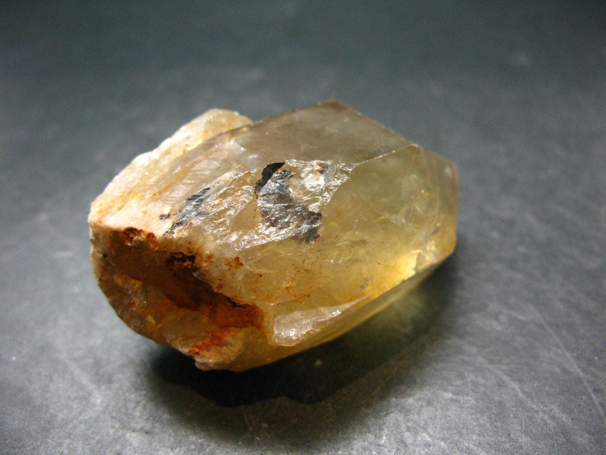 Natural Unheated Citrine Crystal from Congo - 94.69 Grams