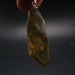 Natural Unheated Citrine Sterling Silver Pendant from Zambia - 1.7" - 7.40 Grams