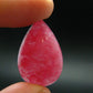 Extremely Rare Gem Rhodonite Cabochon From Brazil - 27.65 Carats