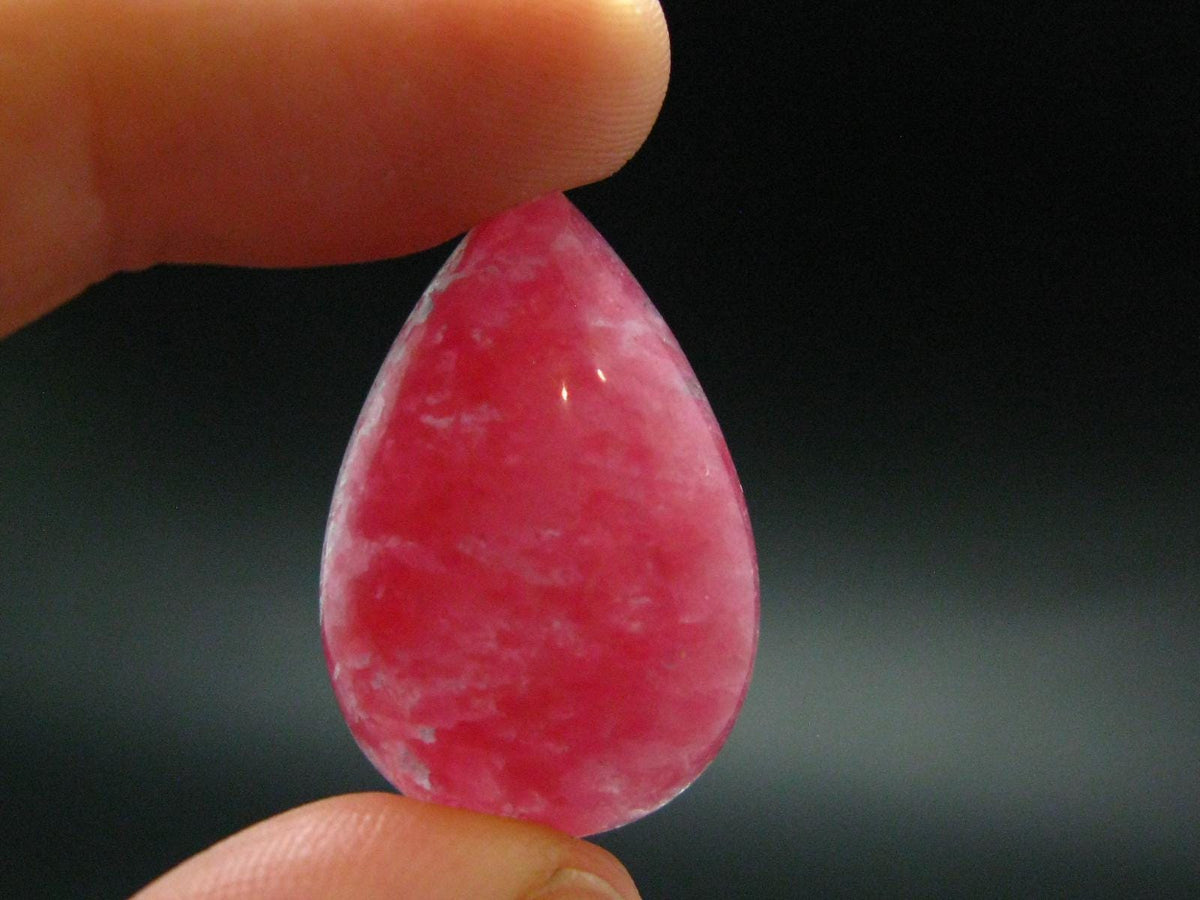 Extremely Rare Gem Rhodonite Cabochon From Brazil - 27.65 Carats