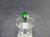 Rare Black Opal Sterling Silver Ring from Australia - Size 7.25 - 2.08 Grams