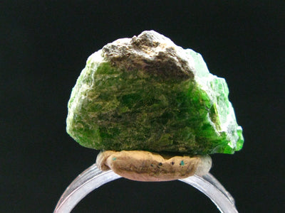 Chrome Diopside Crystal From Russia - 37 Carats - 0.9"