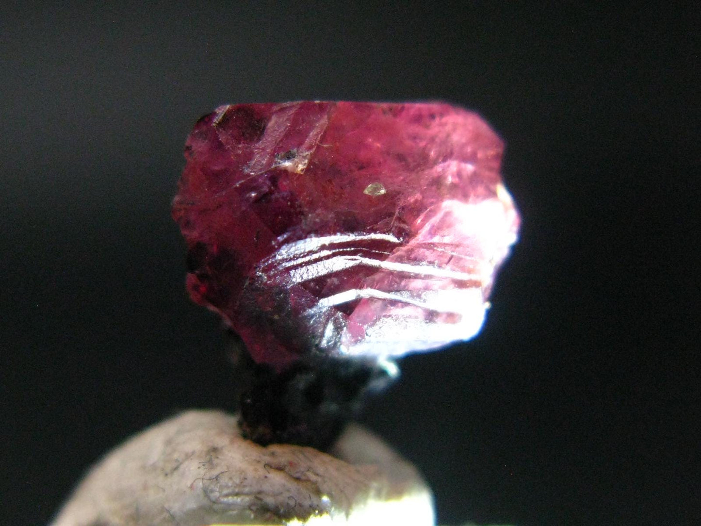 Ruby Crystal on Matrix from Winza Tanzania - 0.5" - 0.97 Grams