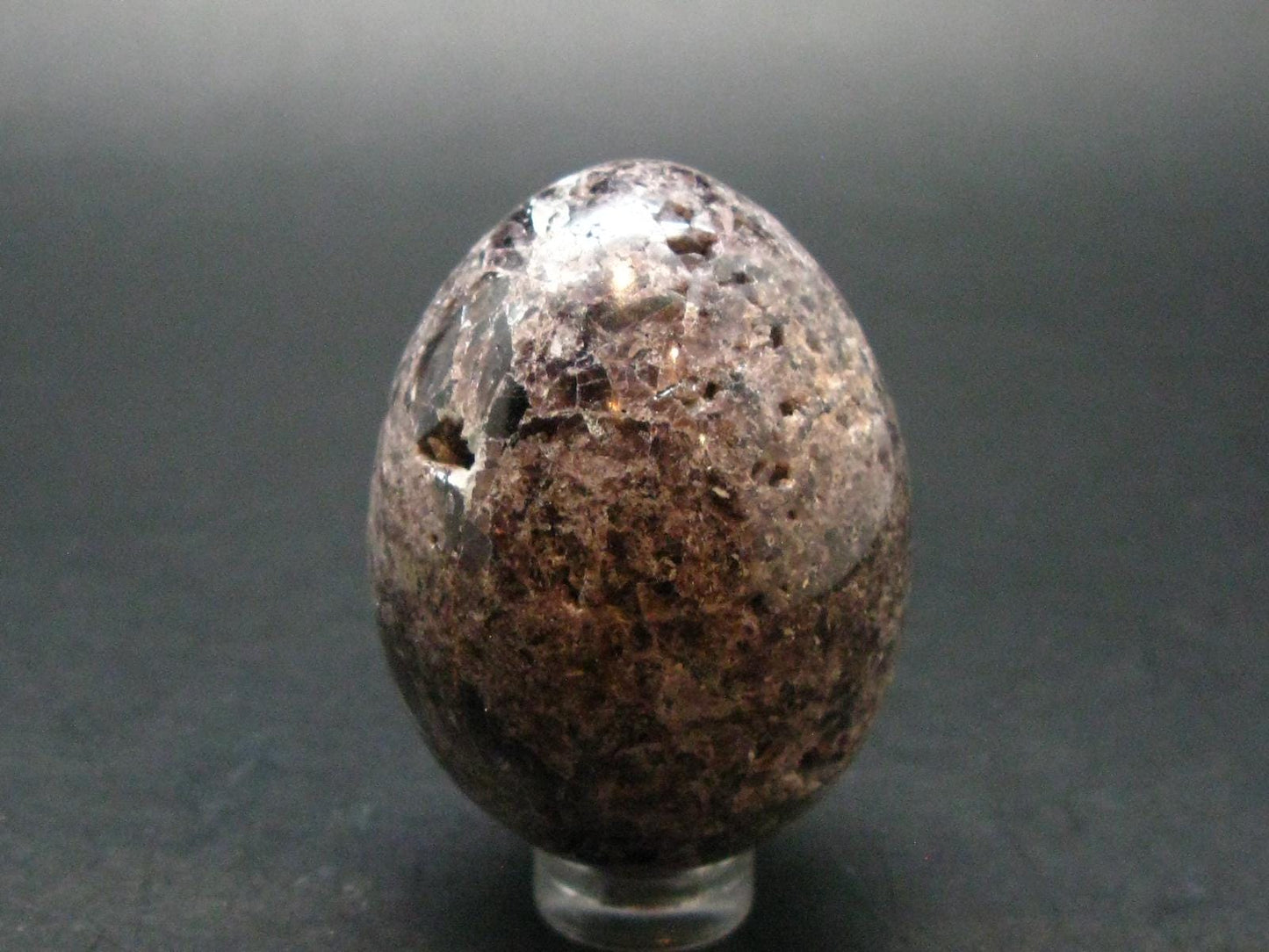Extremely Rare Axinite Crystal Egg from Peru - 1.9"