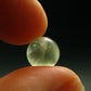 Rare Libyan Tektite Glass Sphere Ball From Libya - 0.90 Grams - 0.80 Centimeters