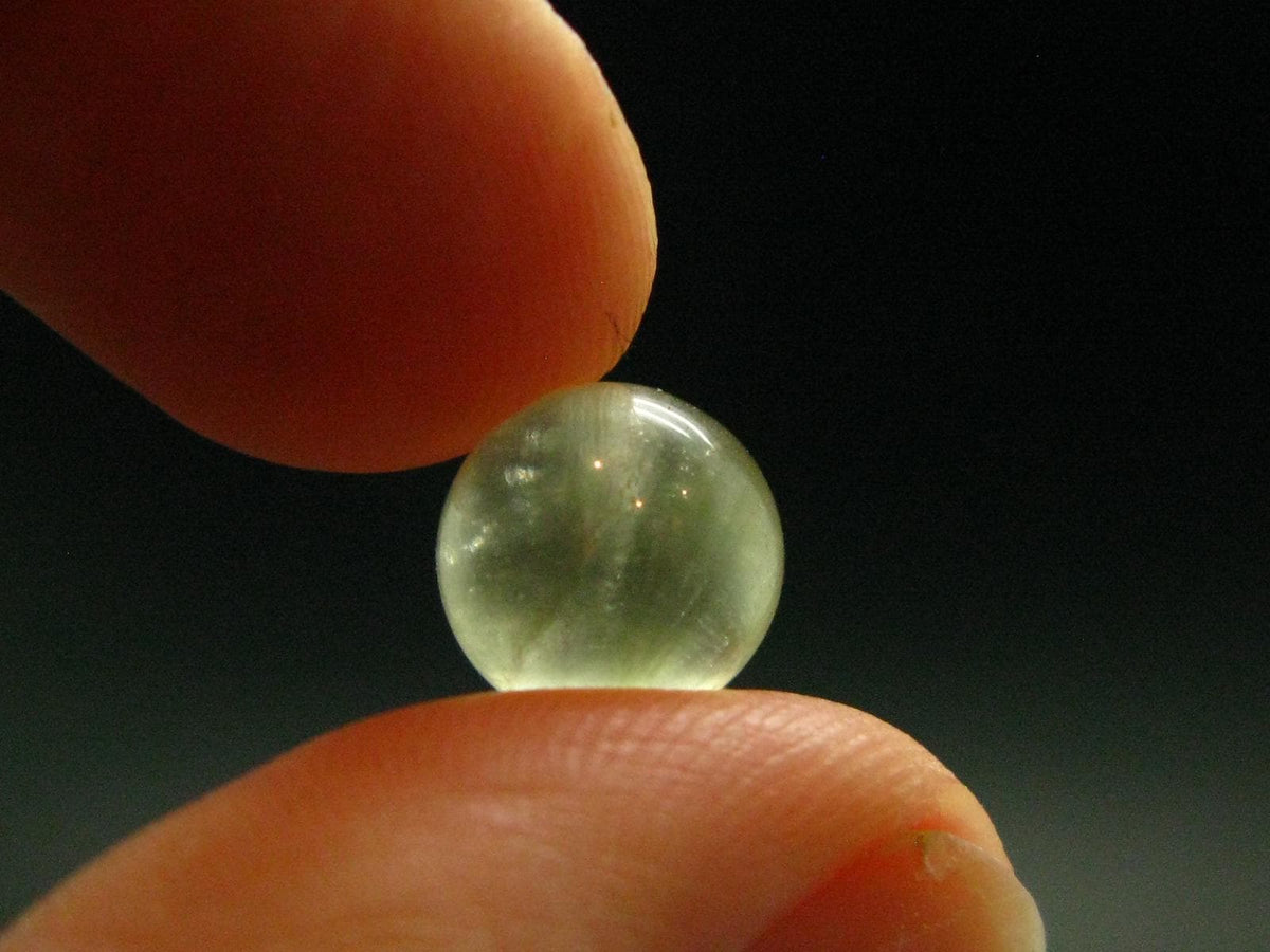 Rare Libyan Tektite Glass Sphere Ball From Libya - 0.90 Grams - 0.80 Centimeters