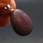 Purple Purpurite Silver Pendant From Namibia - 1.1"
