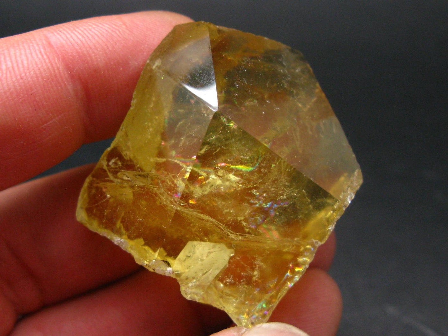 Heliodor (Yellow Beryl) Polished Gem Crystal from Brazil - 53.49 Grams - 1.8"