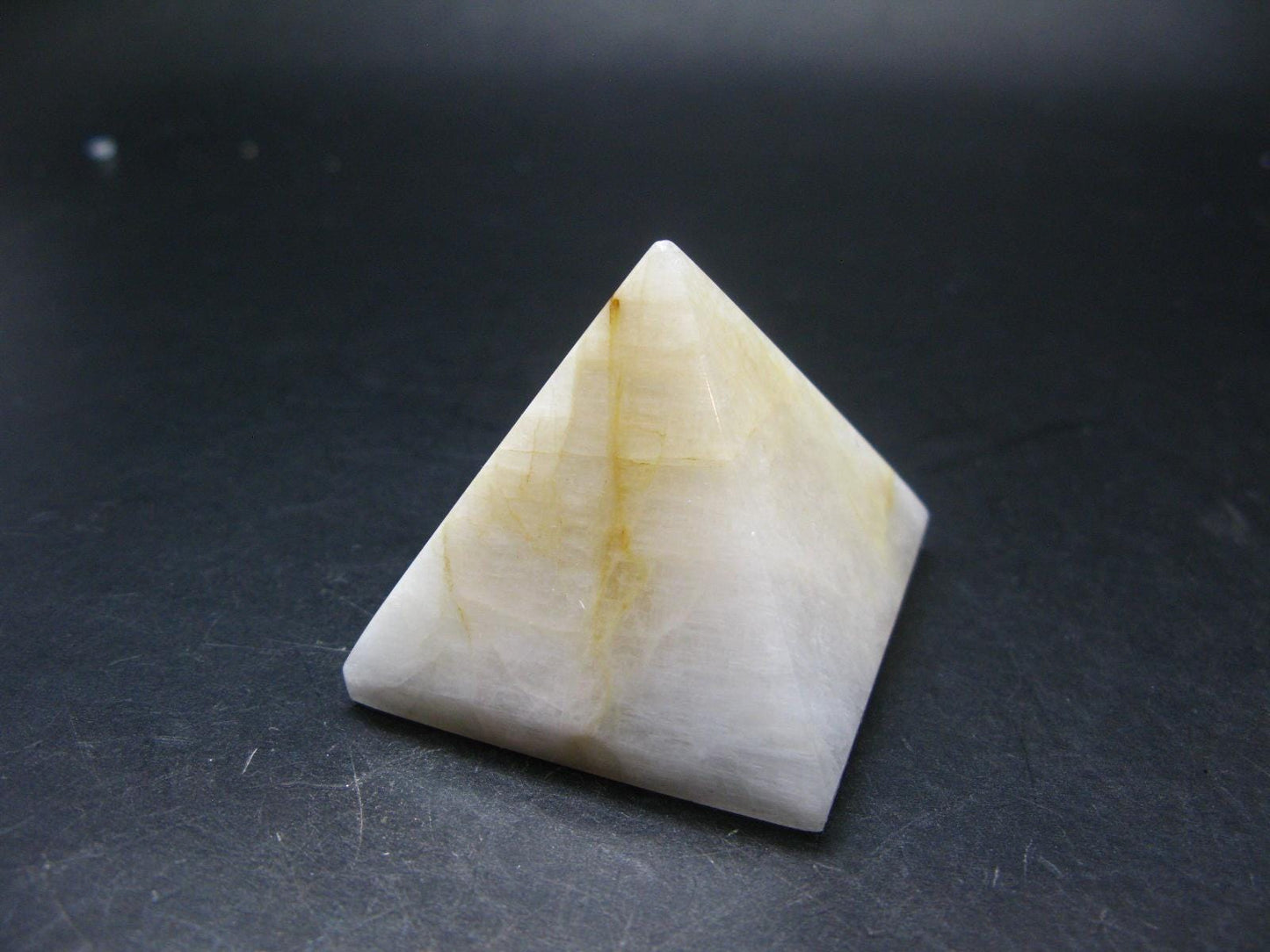 Rare Cryolite Pyramid From Greenland - 1.9" - 130.60 Grams