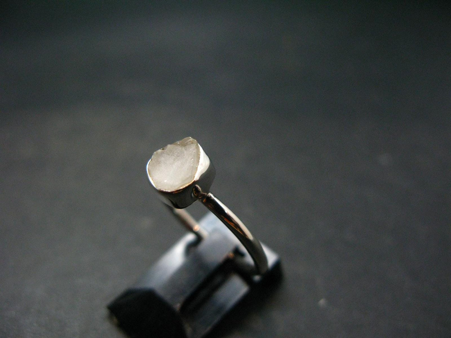 Phenakite Phenacite Sterling Silver Size 6 Ring from Nigeria - 1.75 Grams