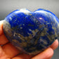 Lapis Lazuli Lazurite Tumbled Heart From Afghanistan - 1.8"