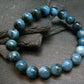 Blue Ice Glacierite Genuine Bracelet ~ 7 Inches ~ 10mm Round Beads