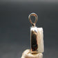 Phenakite Phenacite Silver Pendant from Nigeria - 0.7 Inches - 1.31 Grams