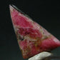 Rare Pink Tugtupite Metal Free Pendant From Greenland - 1.5" - 8.87 Grams
