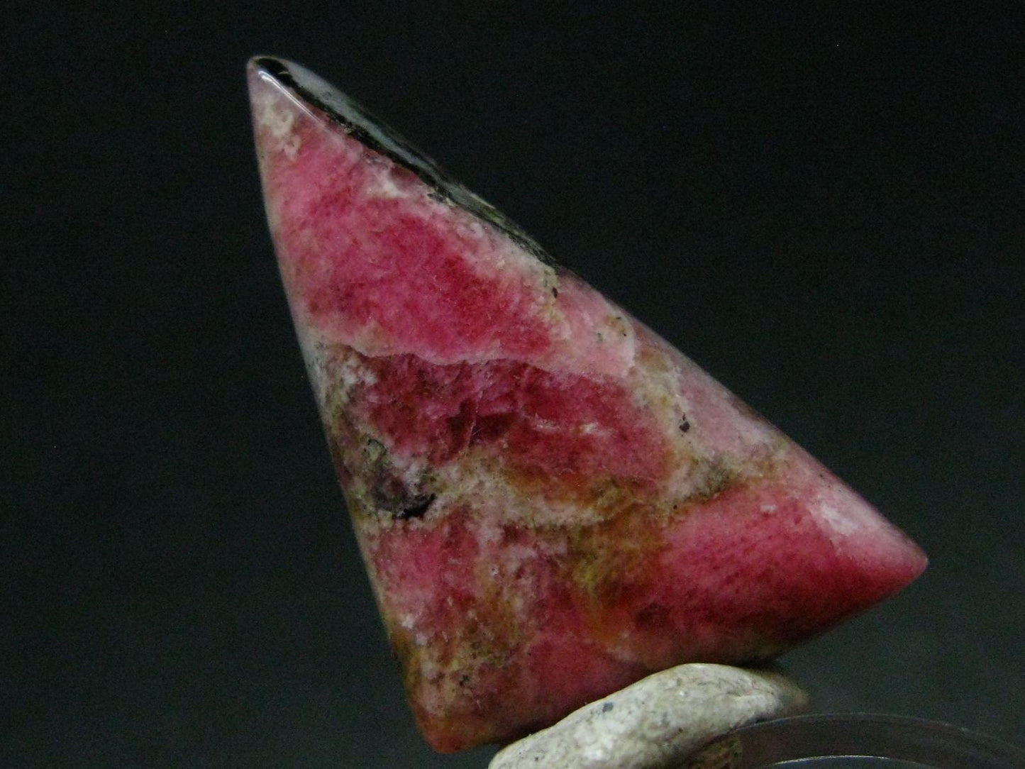 Rare Pink Tugtupite Metal Free Pendant From Greenland - 1.5" - 8.87 Grams