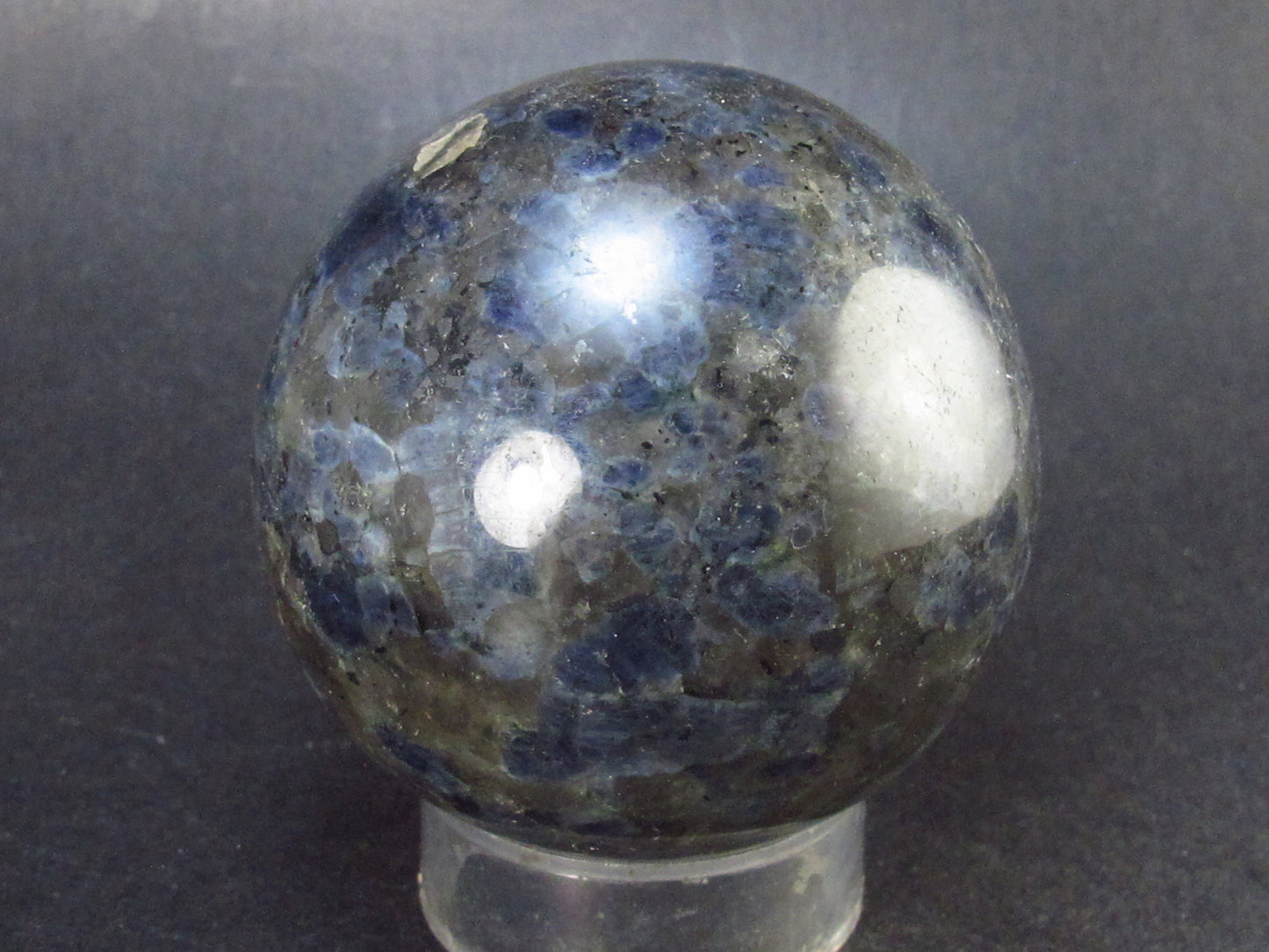 Rare Iolite Cordierite Sphere from Tanzania - 219 Grams - 2.2"