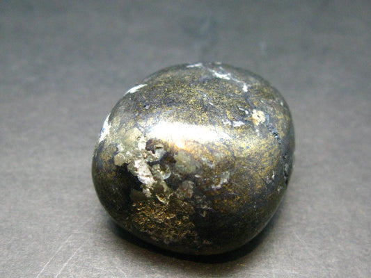 Covelite Covellite Tumbled Stone From Peru - 1.1" - 28.39 Grams