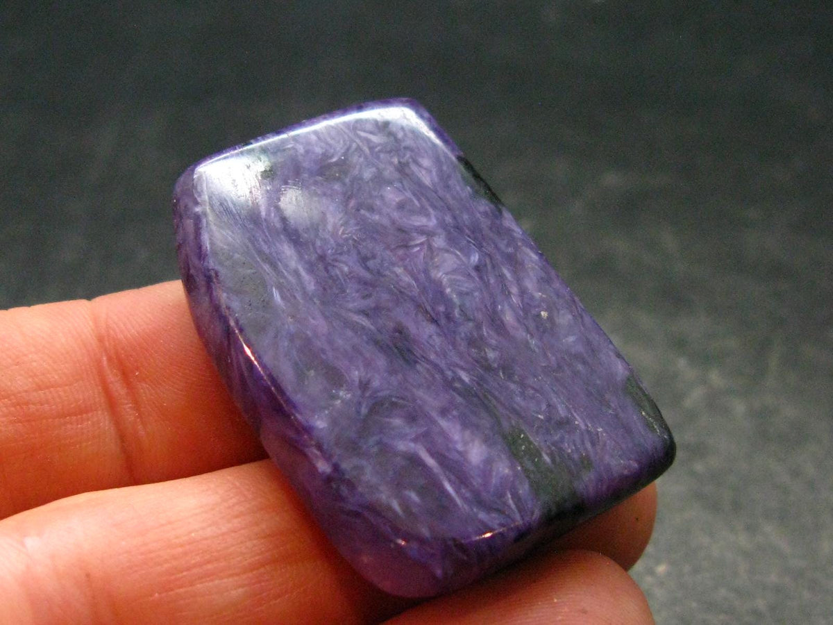 Large Nice Charoite Tumbled Stone from Russia - 11.04 Grams - 1.4"