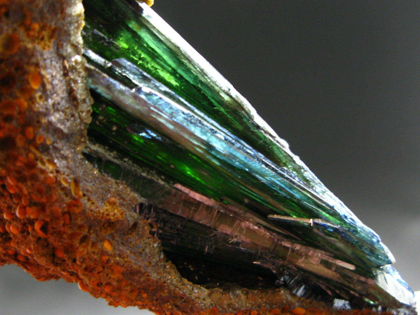 Vivianite Cluster From Brazil - 3.5"