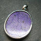 Sugilite Silver Pendant From South Africa - 1.9"