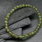 Rare Green Apatite Genuine Bracelet ~ 7 Inches ~ 6mm Round Beads