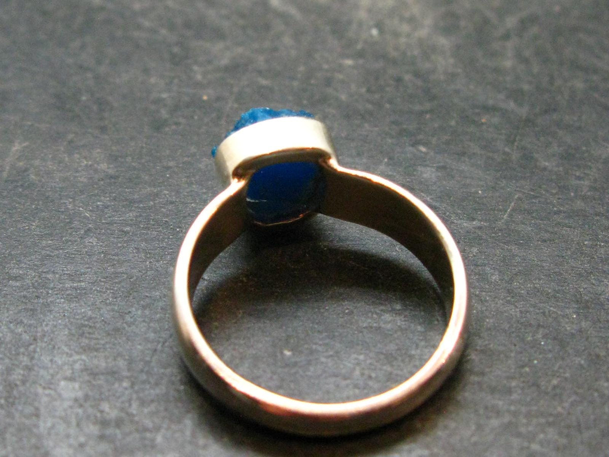 Cavansite Ring From India - 3.77 Grams - Size 7