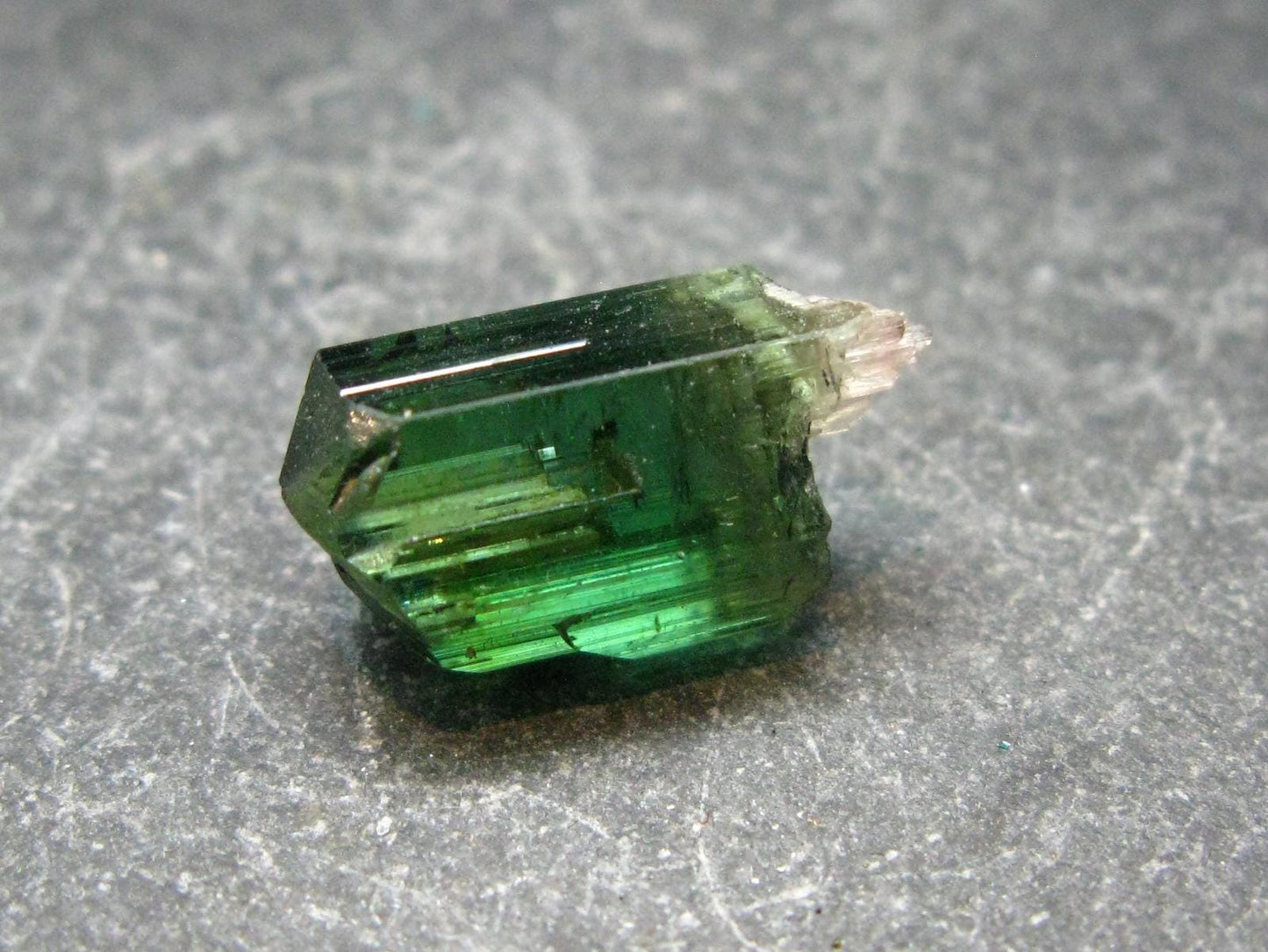 Green Tourmaline Crystal From Brazil - 0.6" - 9.60 Carats