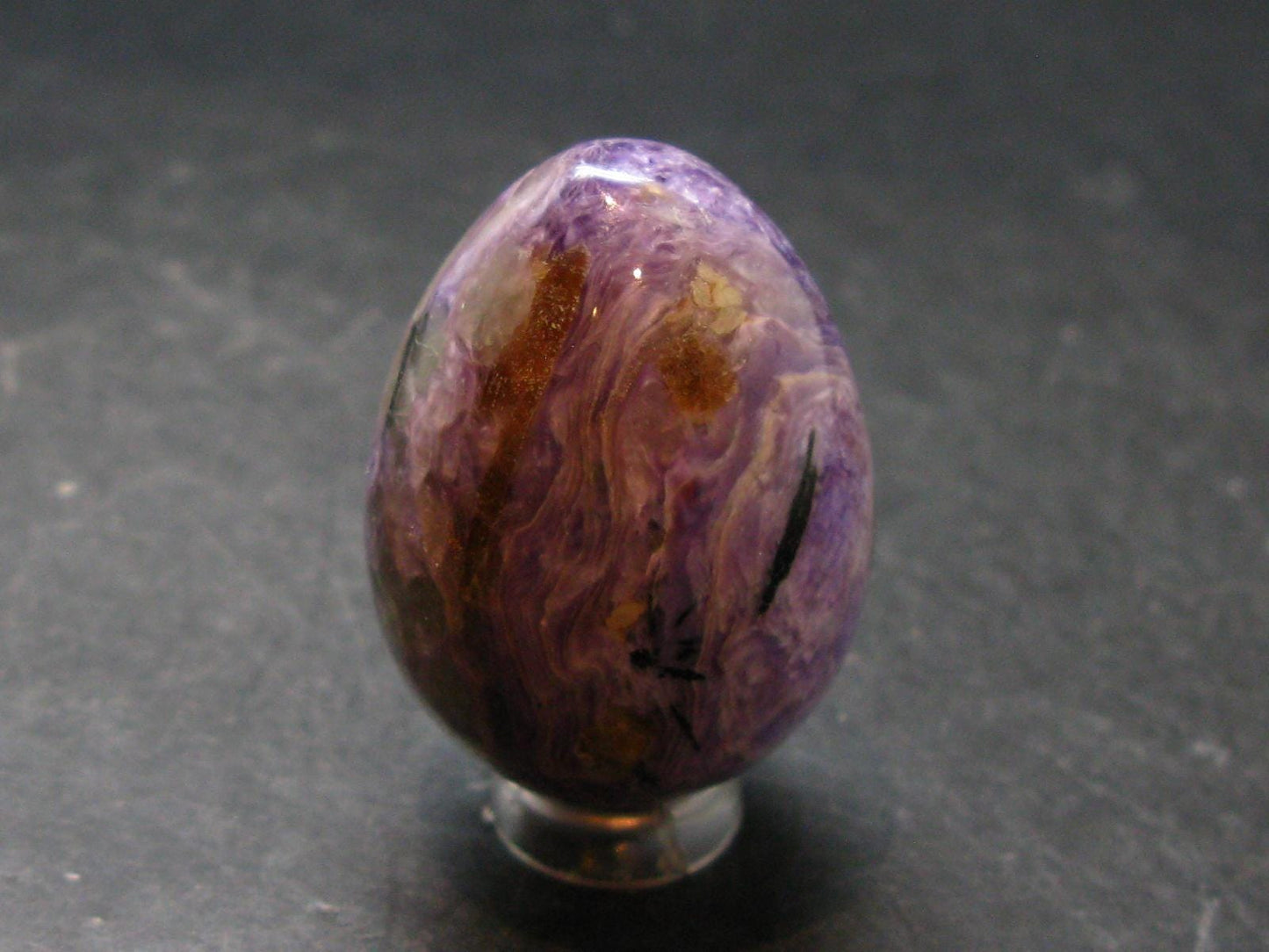 Nice Charoite Egg from Russia - 51.13 Grams - 1.6"