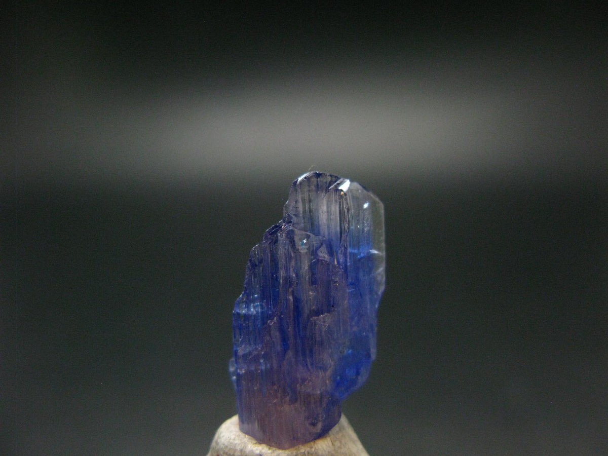 Fine Gem Tanzanite Zoisite Crystal From Tanzania - 9.20 Carats - 0.8"