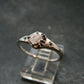 Muonionalusta Meteorite Sterling Silver Ring from Sweden - 2.08 Grams - Size 8