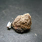 Fire Agate Silver Pendant From Mexico - 1.0" - 2.47 Grams