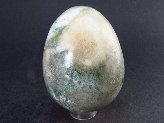 Unique Heulandite, Scolecite & Stilbite Egg From India - 2.2" - 128 Grams