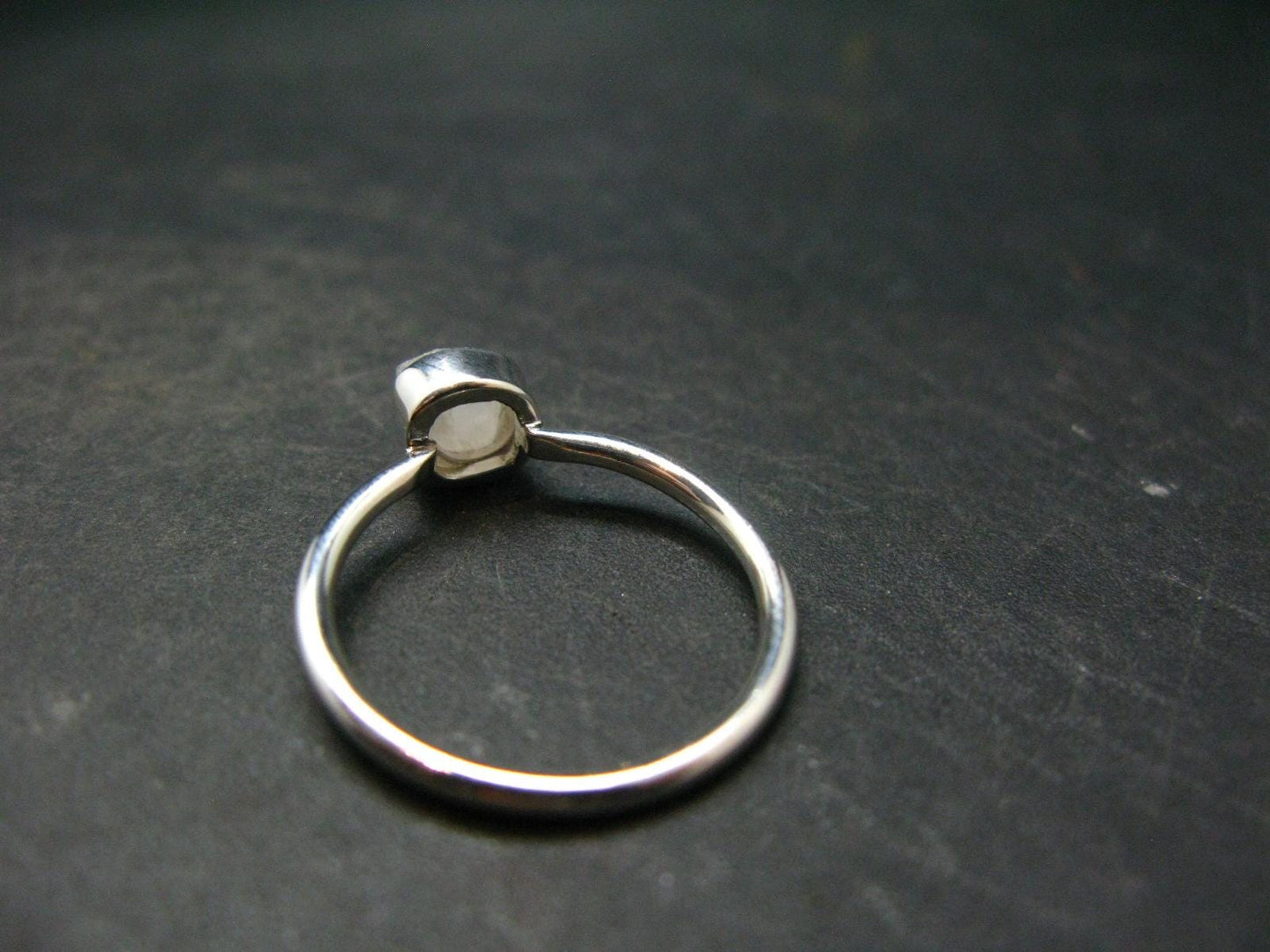 9.65 Carat Phenakite Phenacite Sterling Silver Size 8 Ring from Brazil