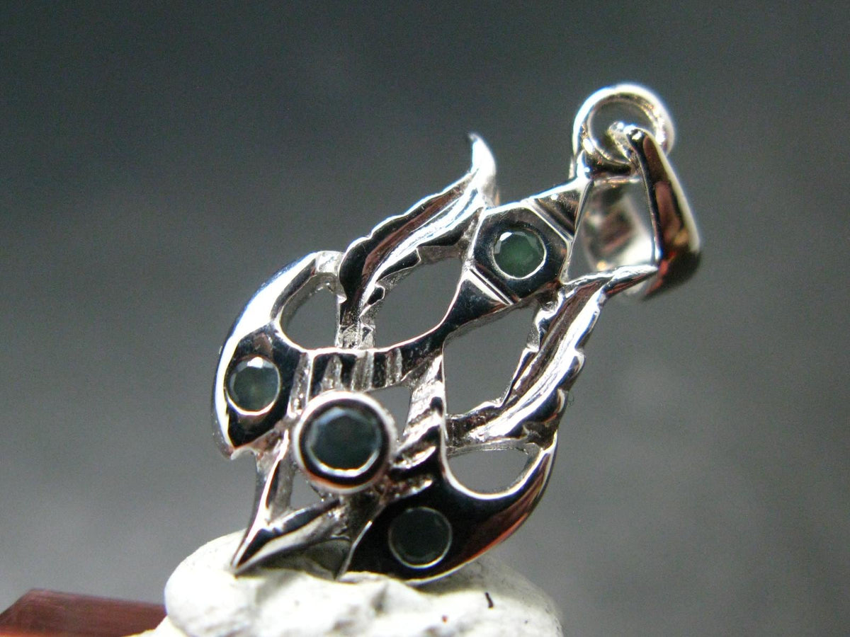 Genuine Alexandrite Gem Silver Pendant From Russia - 1.69 Grams - 0.19 TCW