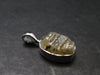 Phenakite Phenacite Crystal Silver Pendant From Brazil - 0.7" - 1.21 Grams