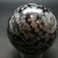Snowflake Obsidian Sphere From Mexico - 2.4"