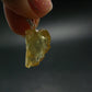 Heliodor (Yellow Beryl) Crystal Silver Pendant From Brazil - 0.9" - 1.73 Grams