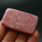 Rare Pink Petalite Tumbled Stone From Canada - 1.7" - 13.81 Grams