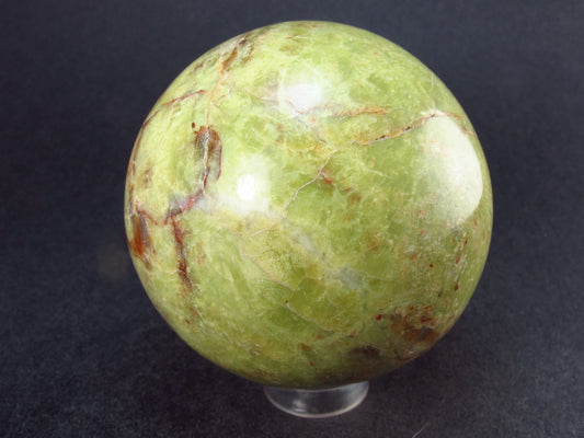 Rare Green Opal Sphere From Peru- 1.9" - 128 Grams