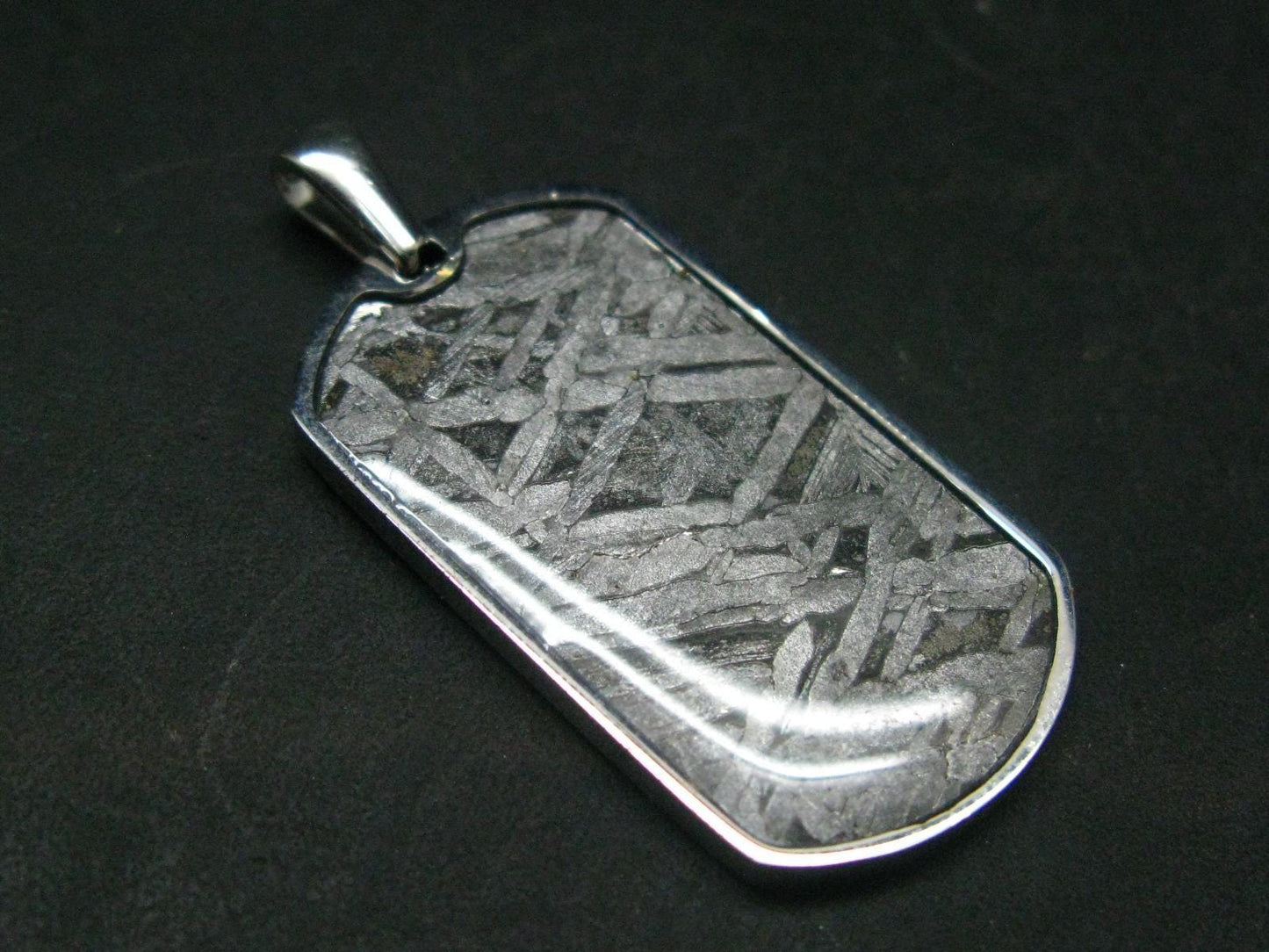 Muonionalusta Meteorite Pendant from Sweden - 1.7"