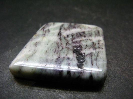 Very Rare Kammererite Chrome Clinochlore Tumbled Stone from Turkey - 1.3" - 14.85 Grams