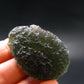 Rare Moldavite Tektite Raw Piece From Czech Republic - 1.7" - 20.83 Grams
