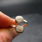 Phenakite Phenacite Crystal Silver Ring From Russia - Size 7 - 2.21 Grams
