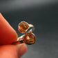 Citrine Sterling Silver Ring - Size 9 - 2.17 Grams