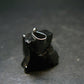 Unpolished Elite Shungite Silver Pendant from Russia - 0.9" - 3.06 Grams