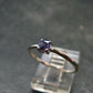Tanzanite (Zoisite) Sterling Silver Ring - 0.96 Grams - Size 8
