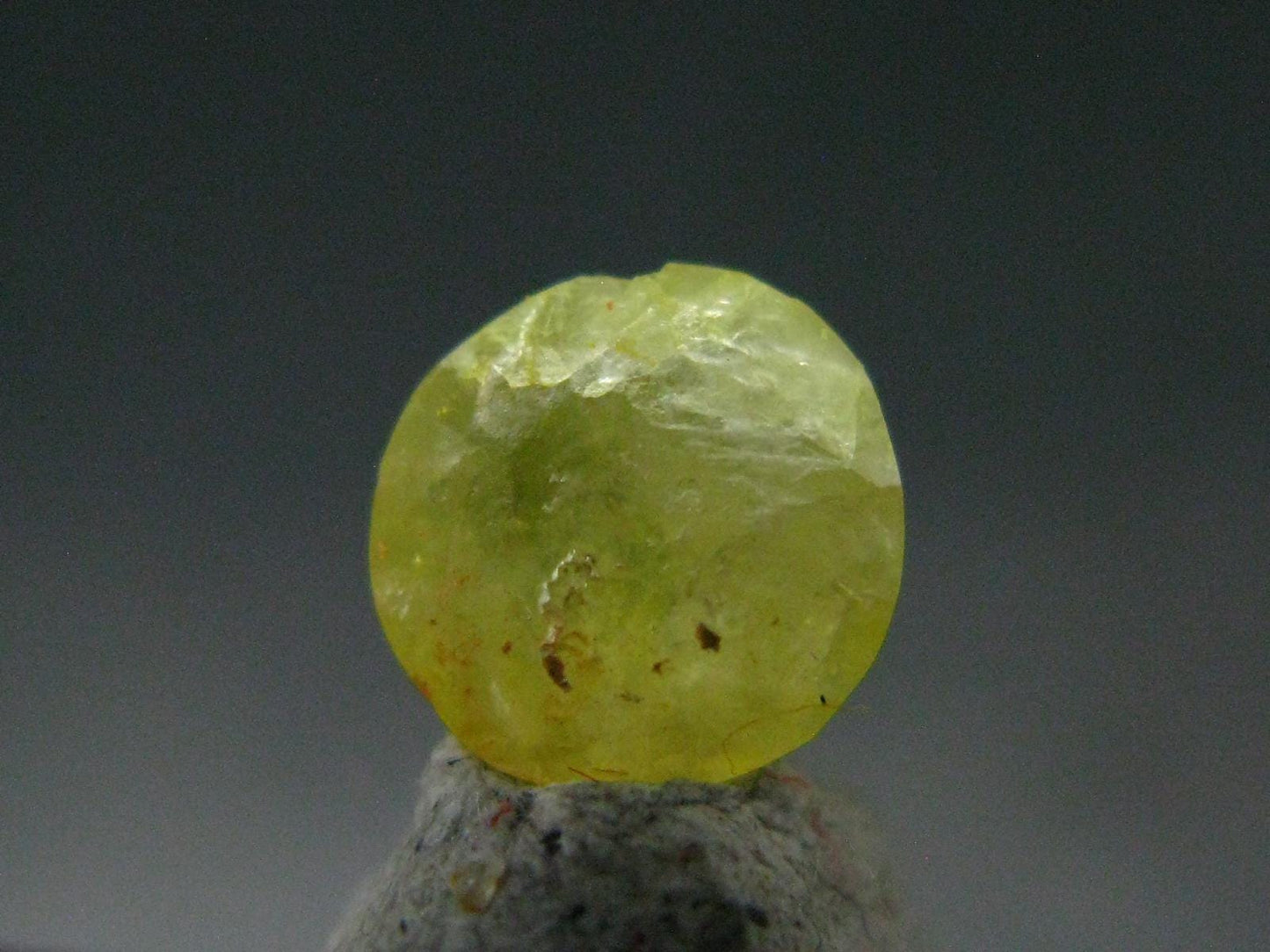 Rare Gem Brucite Cut Stone from Pakistan - 0.65 Carats