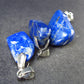 Lot of 3 Natural Lapis Lazuli Pendants From Afghanistan