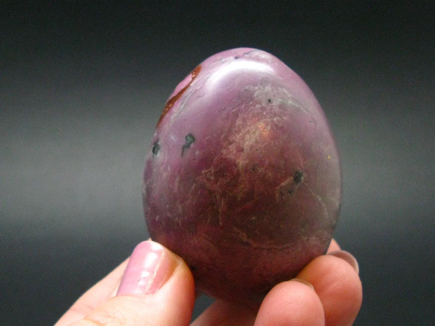 Cobaltocalcite Cobalto Calcite Egg From Morocco - 1.9"