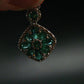 Emerald Silver Pendant W/Chain From Colombia - 4.16 Grams Total